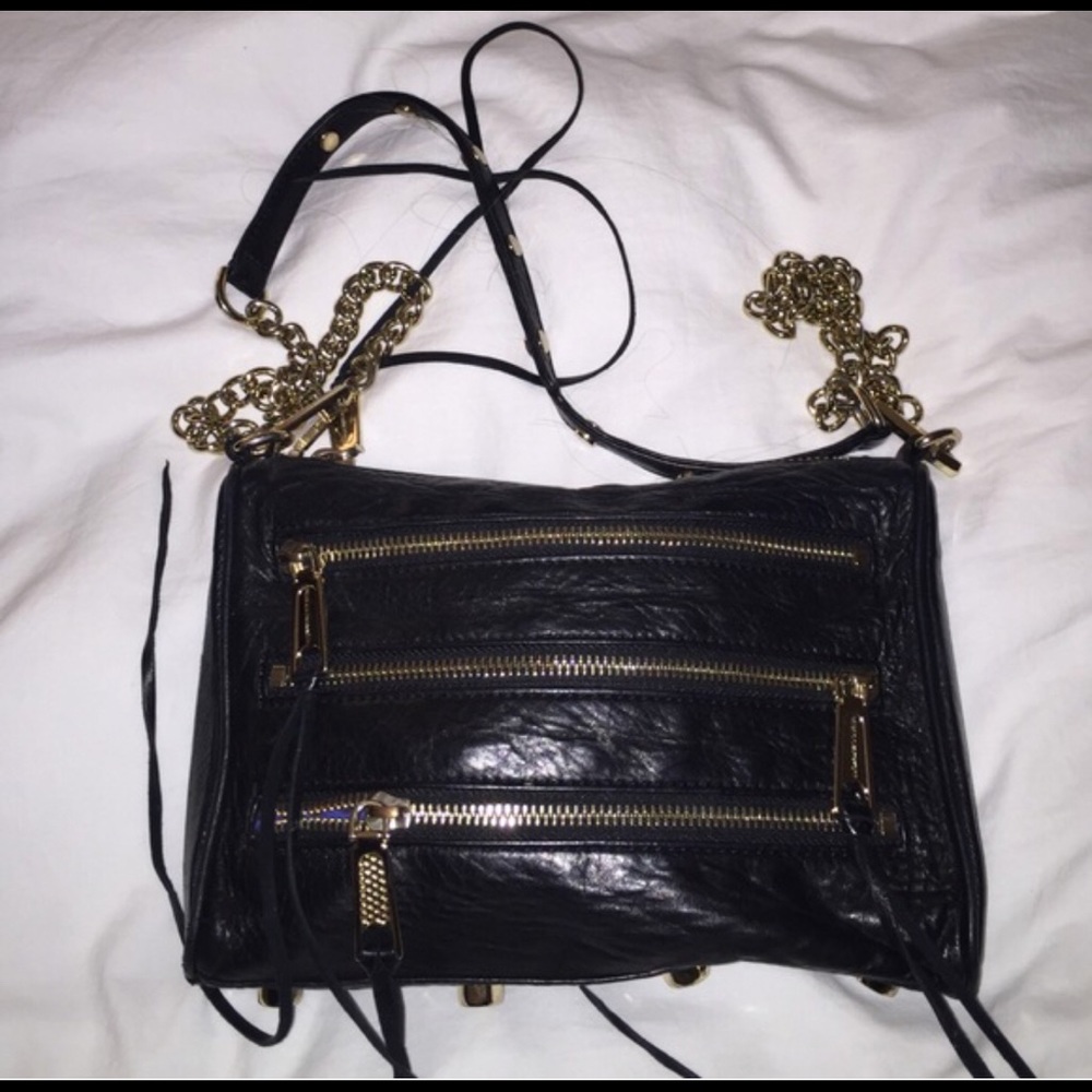 Rebecca Minkoff 3 zip cross body